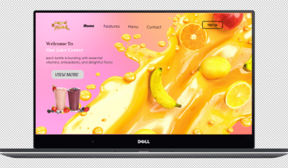 Juice House Website image 1