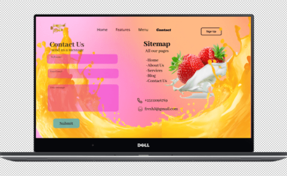 Juice House Website image 4